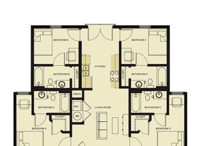 The Luxe on West Call - Tallahassee, FL | Apartment Finder