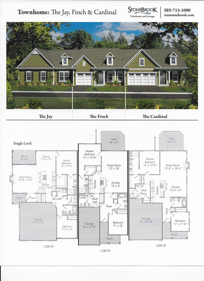 StoneBrook Townhomes & Cottages Fairport, NY Apartment Finder