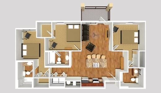 Junction at Iron Horse Off Campus Housing Tucson, AZ